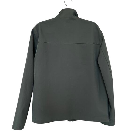 St. John's Bay Soft Shell Performance Jacket Men's Size Large Green Pockets - Picture 5 of 7